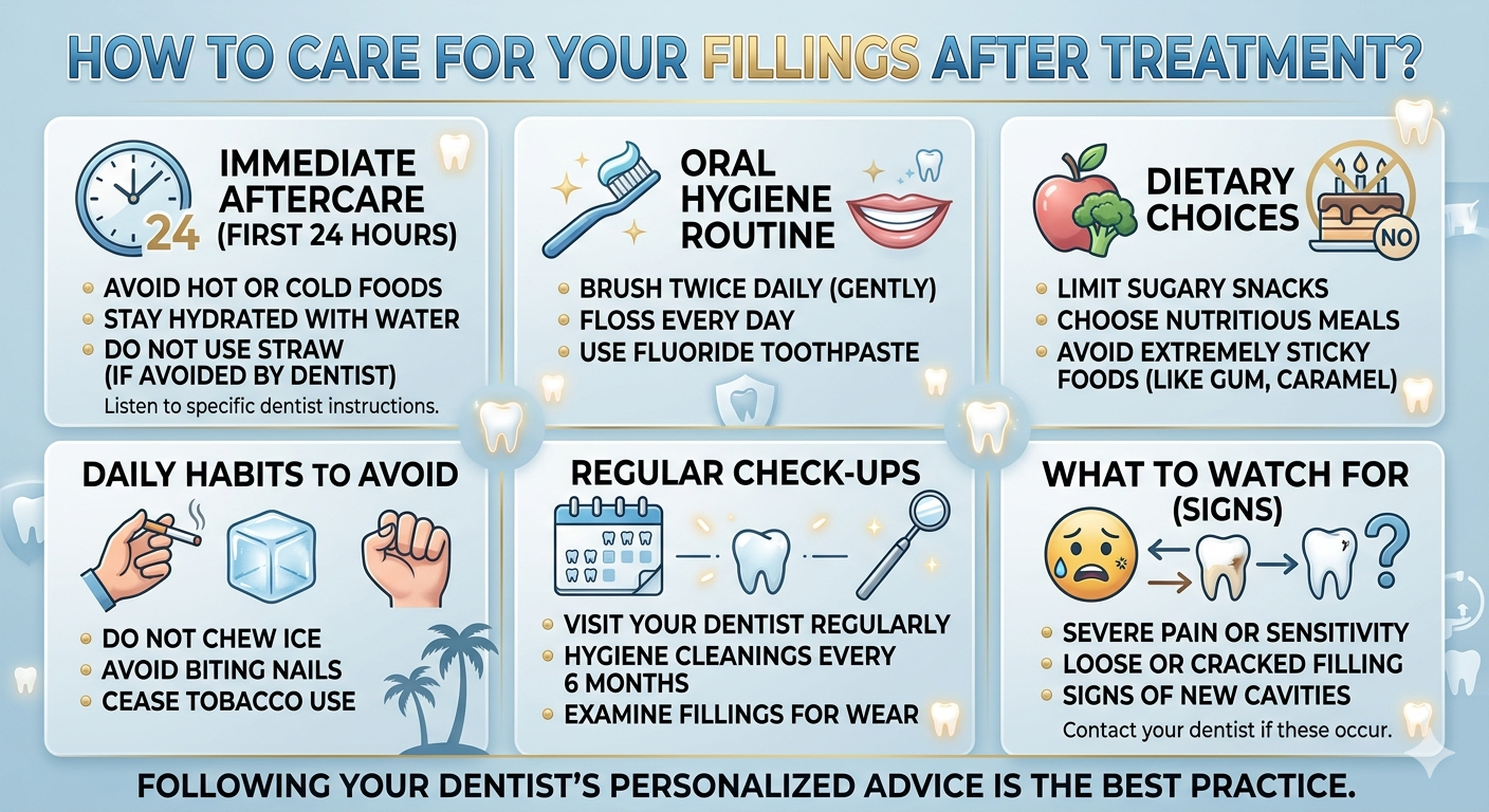 How to Care for Your Fillings After Treatment