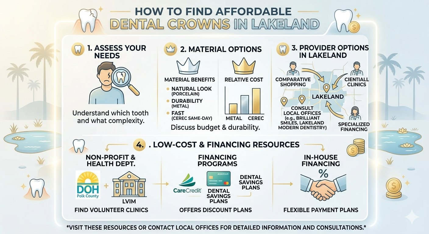 How Much Does a Dental Crown Cost in Lakeland?